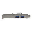 StarTech.com 2 Port USB 3.0 PCI Express Schnittstellenkarte mit UASP und 4 Pin LP4 Molex Produktbild Additional View 1 S