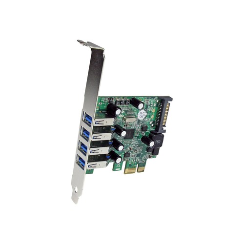 StarTech.com 4 Port PCI Express USB 3.0 SuperSpeed Schnittstellenkarte mit UASP Produktbild Additional View 2 L