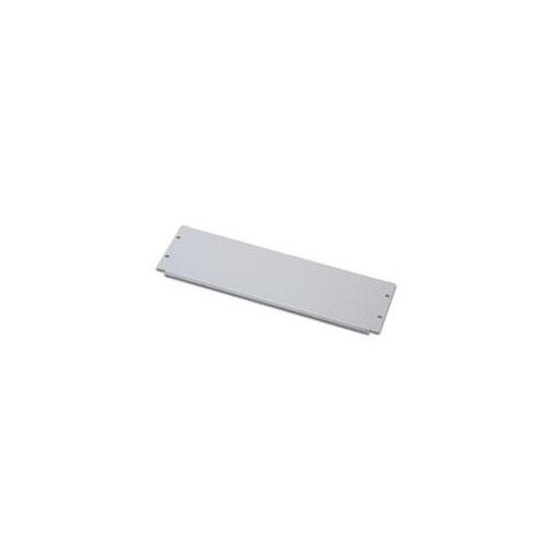 DIGITUS Blindabdeckung - Grau, RAL 7035 - 3U - 48.3 cm (19") Produktbild Additional View 1 L