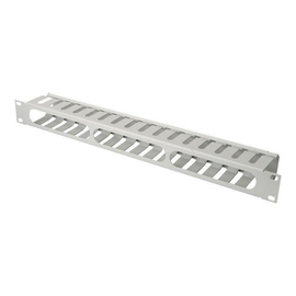 DIGITUS Kabelführungspanel mit abnehmbarer Blende für 483 mm (19)-Schränke, 1HE Produktbild