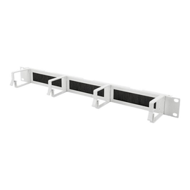 DIGITUS Kabelrangierpanel mit Bürstenleisten für 483 mm (19")-Schränke, 1HE Produktbild