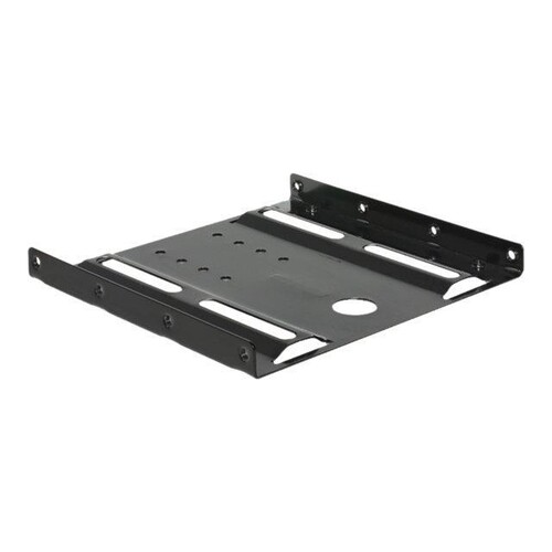 Delock Installation Frame - Laufwerksschachtadapter - 3,5" auf 2,5" (8.9 cm to 6.4 cm) Produktbild Front View L