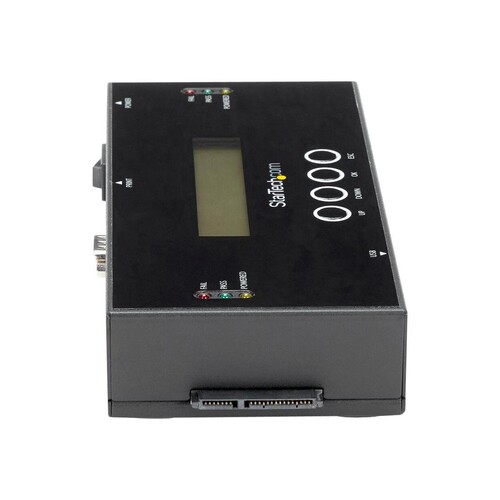 StarTech.com 1:1 Hard Drive Duplicator and Eraser for 2.5"/ 3.5" SATA (I/II/III) Produktbild Additional View 2 L