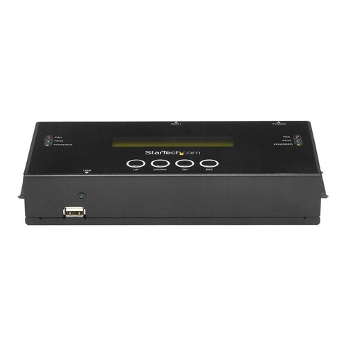 StarTech.com 1:1 Hard Drive Duplicator and Eraser for 2.5"/ 3.5" SATA (I/II/III) Produktbild Additional View 4 L