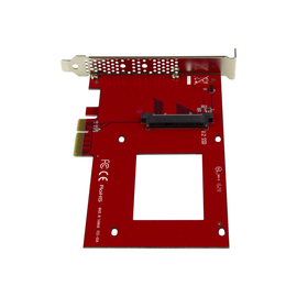 StarTech.com U.2 auf PCIe Adapter für 2,5" U.2 NVMe SSD - SFF 8639 - 4x PCI Express 3.0 - NVMe PCIe Produktbild