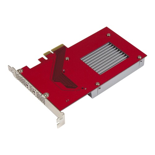 StarTech.com U.2 auf PCIe Adapter für 2,5" U.2 NVMe SSD - SFF 8639 - 4x PCI Express 3.0 - NVMe PCIe Produktbild Additional View 4 L