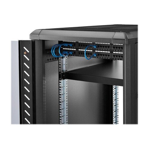 StarTech.com 1 HE verstellbarer Schwerlast Fachboden für Server Rack/ Schrank bis 80 Kg - Fachboden Produktbild Additional View 3 L