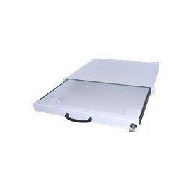 Aixcase exertis Connect - Rack-Tastaturschublade - Hellgrau, RAL 7035 - 1U - 48.3 cm (19") Produktbild