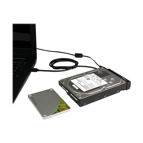 StarTech.com USB 3.1 (10Gbit/s) Adapter Kabel für 2,5" und 3,5" SATA SSD/HDD Laufwerke - Unterstützt Produktbild