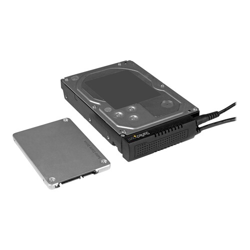 StarTech.com USB 3.1 (10Gbit/s) Adapter Kabel für 2,5" und 3,5" SATA SSD/HDD Laufwerke - Unterstützt Produktbild Additional View 2 L