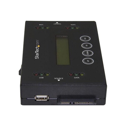 StarTech.com Laufwerks Duplizierer und Löscher für USB Sticks und 2,5 / 3,5" SATA Laufwerke - 1:1 du Produktbild Additional View 2 L