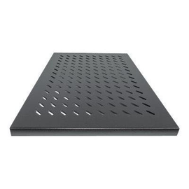 Intellinet Fachboden zur Festmontage, 1 HE, 700 mm Tiefe, schwarz - Rack - Regal - Schwarz, RAL 9005 Produktbild