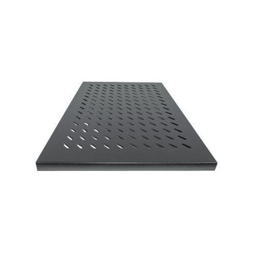 Intellinet Fachboden zur Festmontage, 1 HE, 700 mm Tiefe, schwarz - Rack - Regal - Schwarz, RAL 9005 Produktbild