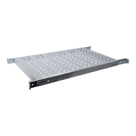 DIGITUS Fachboden mit variablen Befestigungsschienen zum Festeinbau in 483 mm (19")-Schränke Produktbild