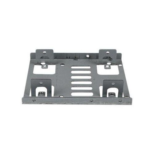 StarTech.com Dual 2,5 SATA Festplatten auf 3,5 Einbauschacht Halterung - 2-fach HDD/SSD Halterung mi Produktbild Additional View 2 L