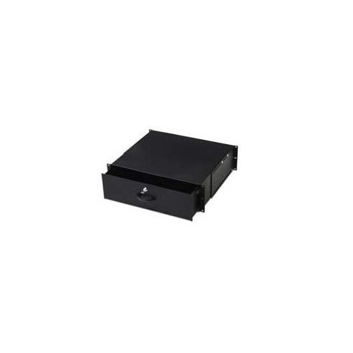 DIGITUS Tastatureinschub & Dokumentenablage für 483 mm (19")-Schränke Produktbild Additional View 1 L