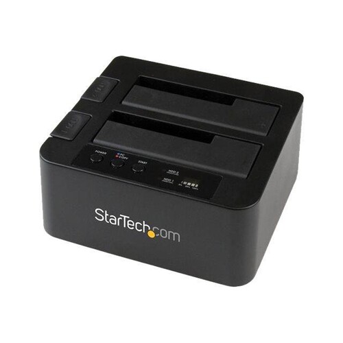 StarTech.com Dual Bay Hard Drive Duplicator, Standalone USB 3.0 (5 Gbps) Produktbild