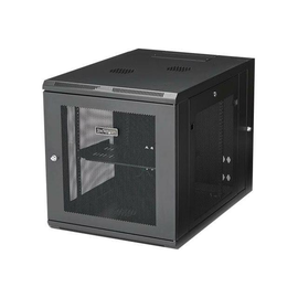 StarTech.com RK1232WALHM 12HE Wandmontage Server Rack (bis zu 84,8 cm tief, Gehäuse mit Scharnier, N Produktbild