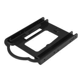 StarTech.com BRACKET125PT Montageschiene für 3,5" Laufwerksschacht (2,5" SSD/HDD, werkzeuglose Insta Produktbild