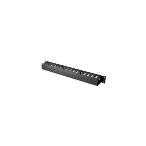 DIGITUS Kabelführungspanel mit abnehmbarer Blende für 483 mm (19)-Schränke, 1HE Produktbild Additional View 1 L