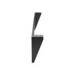 StarTech.com 19 Zoll 1HE vertikales Wandmontage Rack aus Stahl - 1U Rack Bracket 19 - Schwarz - Halt Produktbild Additional View 3 S