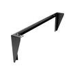 StarTech.com 19 Zoll 1HE vertikales Wandmontage Rack aus Stahl - 1U Rack Bracket 19 - Schwarz - Halt Produktbild Additional View 4 S