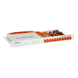 Rackmount.IT RM-FR-T10 - Rackmontagesatz - RJ-45 X 11 - RAL 9003, Signal White - 1U - 48.3 cm (19") Produktbild