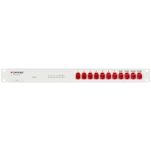 Rackmount.IT RM-FR-T10 - Rackmontagesatz - RJ-45 X 11 - RAL 9003, Signal White - 1U - 48.3 cm (19") Produktbild Additional View 1 L