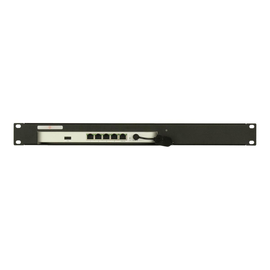 Rackmount.IT RM-CI-T4 - Montagesatz für Netzwerkgeräte - Rack montierbar - Jet Black, RAL 9005 - 1U Produktbild