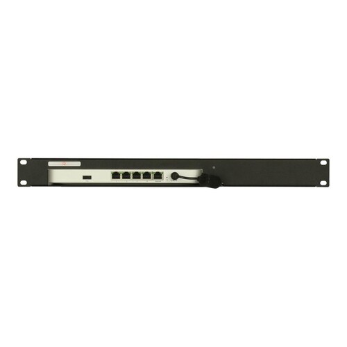 Rackmount.IT RM-CI-T4 - Montagesatz für Netzwerkgeräte - Rack montierbar - Jet Black, RAL 9005 - 1U Produktbild