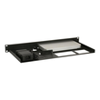 Rackmount.IT RM-CI-T4 - Montagesatz für Netzwerkgeräte - Rack montierbar - Jet Black, RAL 9005 - 1U Produktbild Additional View 2 S