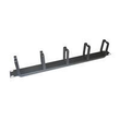LogiLink Kabelführungsplatte für Schaltschrank - RAL 9005 - 1U - 48.3 cm (19") Produktbild