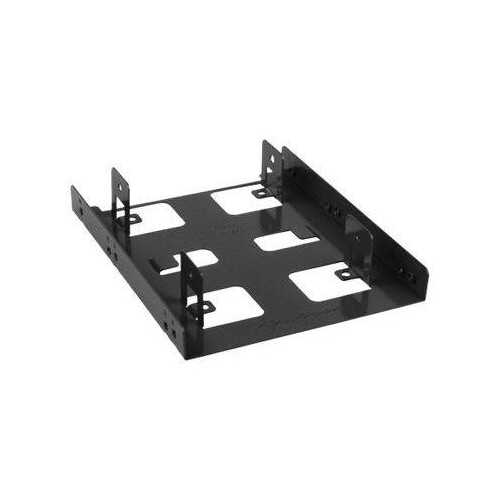 Sharkoon 3.5" BayExtension - Laufwerksschachtadapter - 3.5" to 2 x 2.5" (8,9 cm bis 2 x 6,4 cm) Produktbild