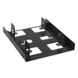 Sharkoon 3.5" BayExtension - Laufwerksschachtadapter - 3.5" to 2 x 2.5" (8,9 cm bis 2 x 6,4 cm) Produktbild Additional View 1 S