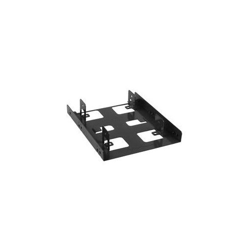 Sharkoon 3.5" BayExtension - Laufwerksschachtadapter - 3.5" to 2 x 2.5" (8,9 cm bis 2 x 6,4 cm) Produktbild Additional View 1 L