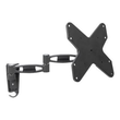 Manhattan TV & Monitor Mount, Wall, Full Motion, 1 screen, Screen Sizes: 23-42", Black, VESA 75x75 t Produktbild Additional View 1 S