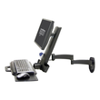 Ergotron 200 Series - Befestigungskit (Gelenkarm, Tastaturablage mit linker/rechter Mausablage, Barc Produktbild Additional View 3 S