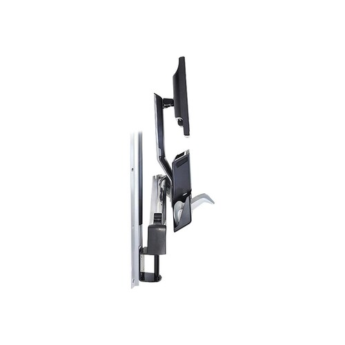 Ergotron Sit-Stand Combo Ablageflächen-System - Befestigungskit (Griff, CPU-Halter, 2 Schienenabdeck Produktbild Additional View 2 L