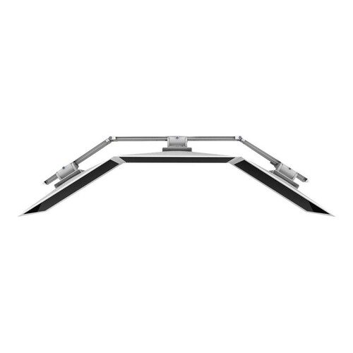 Ergotron HX Triple Monitor Bow Kit - Montagekomponente (Griff, 3 Drehzapfen, Scharnier) Produktbild Additional View 1 L