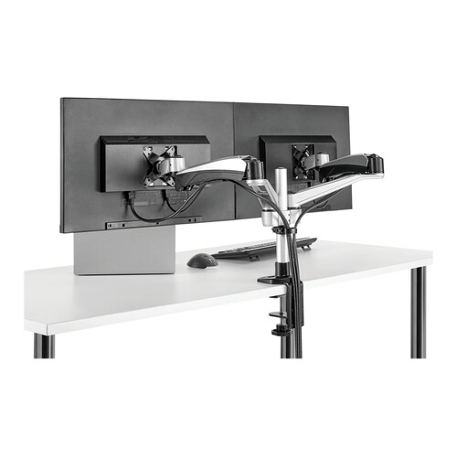 StarTech.com Desk Mount Dual Monitor Arm - Full Motion Articulating Arms - Premium Dual Monitor Stan Produktbild Additional View 3 L