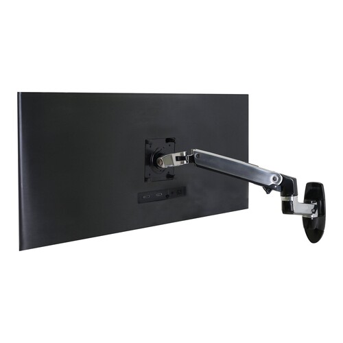 Ergotron LX - Befestigungskit (Wandmontage, Monitorarm) - für LCD-Display - Aluminium - Polished Alu Produktbild Additional View 2 L