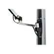 Ergotron LX - Befestigungskit (Wandmontage, Monitorarm) - für LCD-Display - Aluminium - Polished Alu Produktbild Additional View 3 S