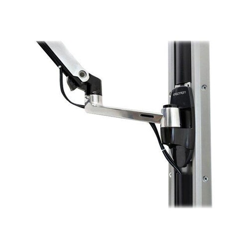 Ergotron LX - Befestigungskit (Wandmontage, Monitorarm) - für LCD-Display - Aluminium - Polished Alu Produktbild Additional View 3 L