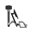 Ergotron Sit-Stand Combo System Mit CPU-Halter klein - Befestigungskit (CPU-Halter, 2 Schienenabdeck Produktbild Additional View 1 S