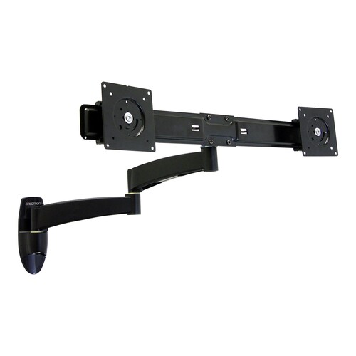 Ergotron 200 Series - Befestigungskit (Wandbefestigung, Doppelgelenkarm, Querstange, 2 Aufsätze, 2 V Produktbild
