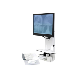 Ergotron StyleView Vertical Lift, Patient Room - Monitor-/Tastatur-Montagekit (vertikal) Produktbild