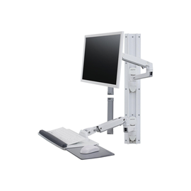 Ergotron LX Wall Mount System - Befestigungskit (Wandarm, Maushalterung, Tastaturarm, Handgelenkkiss Produktbild