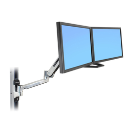 Ergotron Befestigungskit (Griff, Halterung für zwei Monitore) - für 2 LCD-Displays - Schwarz - Bilds Produktbild