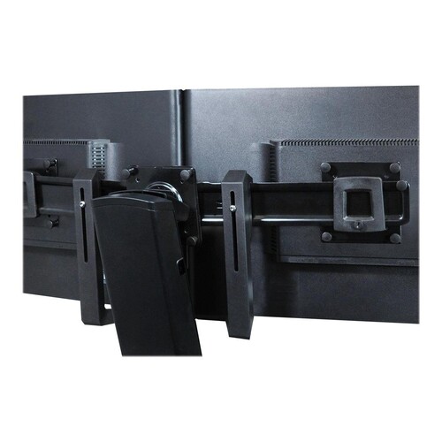Ergotron Befestigungskit (Griff, Halterung für zwei Monitore) - für 2 LCD-Displays - Schwarz - Bilds Produktbild Additional View 2 L