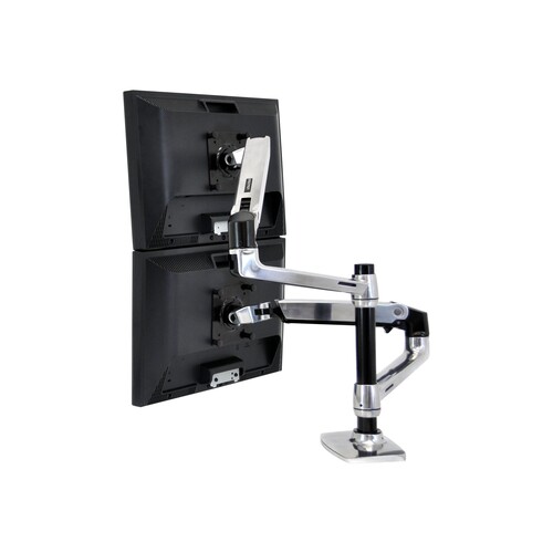 Ergotron LX - Befestigungskit (Spannbefestigung für Tisch, Tischplattenbohrung, Stange, 2 Produktbild
